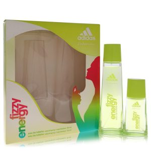 Adidas Gift Set -- 2.5 oz Eau De Toilette Spray + 1 oz Eau De Toilette Spray for Women