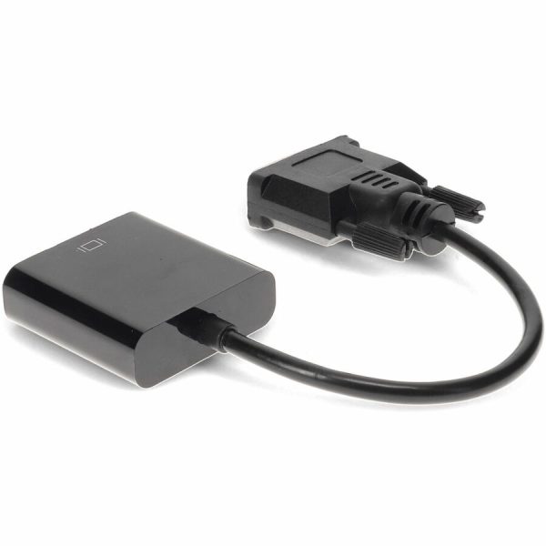 5PK DVI-D Single Link (18+1 pin) Male to VGA Female Black Active Adapters For Resolution Up to 1920x1200 (WUXGA) - Image 3