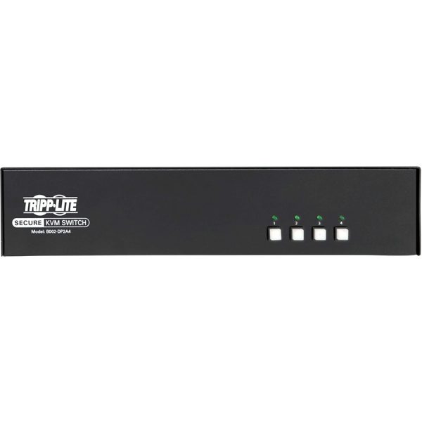 Tripp Lite by Eaton Secure KVM Switch, 4-Port, Dual Monitor, DisplayPort to DisplayPort, 4K, NIAP PP3.0 Certified, Audio, TAA - Image 2