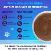 Pill wrap for Dogs   Wrap a Pill for Dogs   Make a Pocket to Hide Medication   Chicken Masker Treats   Easy to Swallow Masking Pouch   Soft Paste to Hide Capsules Tablets Drops   4.2 oz   USA Made - Image 2