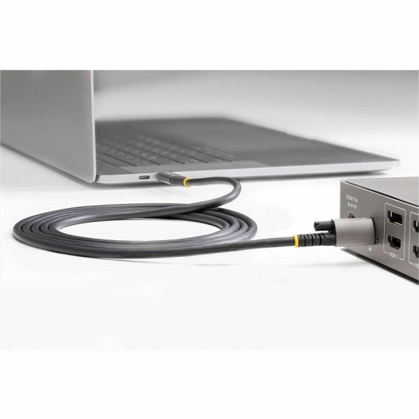 StarTech.com 3ft 1m Top Single Screw Locking USB C Cable 10Gbps, USB 3.1 Type-C Cable, 5A/100W PD, DP Alt Mode, USB-C to C Cord - Image 8