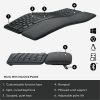 Logitech Ergo K860 Split Wireless Keyboard for Business - Ergonomic Design, Secured Logi Bolt Technology, Graphite - Image 6