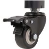 Eaton Tripp Lite Series Premier Rolling TV Cart for 32" to 55" Displays, Black Glass Base and Shelf, Locking Casters - Image 2