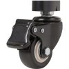 Eaton Tripp Lite Series Premier Rolling TV Cart for 32" to 55" Displays, Black Glass Base and Shelf, Locking Casters - Image 3