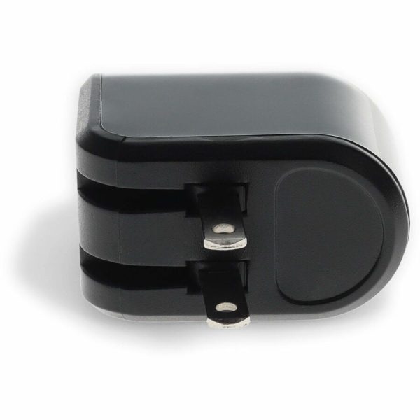AddOn Wall Plug to USB 2.0 (A) 5V 2.4A for US Black - Image 2