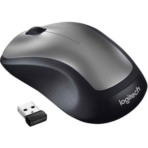 Logitech M310 Wireless Mouse, 2.4 GHz with USB Nano Receiver, 1000 DPI Optical Tracking, Ambidextrous, Silver - Image 2