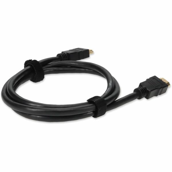 5PK 6ft HDMI 1.4 Male to HDMI 1.4 Male Black Cables Which Supports Ethernet Channel For Resolution Up to 4096x2160 (DCI 4K) - Image 5