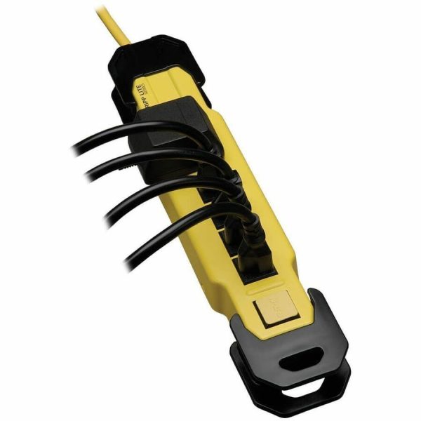 Eaton Tripp Lite Series Power It! 6-Outlet Safety Power Strip, 9 ft. (2.74 m) Cord & Clip, Hang Holes, Safety Covers, GFCI Plug - Image 3