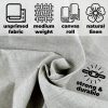 Art Natural Linen Canvas Roll 87  Wide X 10 ft   Plain Unprimed Canvas Fabric for Painting   Raw Linen Canvas Rolled - Image 3