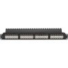 Black Box CAT6 Feed-Through Patch Panel - 1U, Unshielded, 48-Port