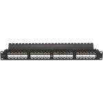 Black Box CAT6 Feed-Through Patch Panel - 1U, Unshielded, 48-Port