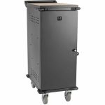Eaton Tripp Lite Series 27-Device AC Charging Cart for Laptops and Chromebooks - 120V, NEMA 5-15P, 10 ft. (3.05 m) Cord, Black