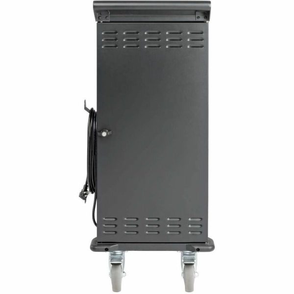 Eaton Tripp Lite Series 27-Device AC Charging Cart for Laptops and Chromebooks - 120V, NEMA 5-15P, 10 ft. (3.05 m) Cord, Black - Image 12