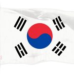 South Korea (South Korean) Flag 150D Printed Polyester 3x5 Ft