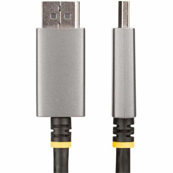 StarTech.com 6ft (2m) DisplayPort to HDMI Adapter Cable, 8K 60Hz, 4K 144Hz, HDR10, DP 1.4 to HDMI 2.1 Active Video Converter - Image 2