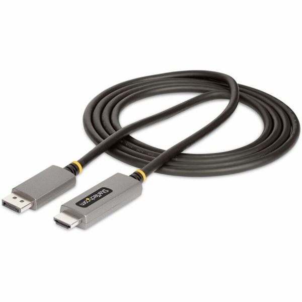 StarTech.com 6ft (2m) DisplayPort to HDMI Adapter Cable, 8K 60Hz, 4K 144Hz, HDR10, DP 1.4 to HDMI 2.1 Active Video Converter - Image 6