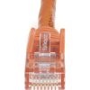 StarTech.com 12ft CAT6 Ethernet Cable - Orange Snagless Gigabit - 100W PoE UTP 650MHz Category 6 Patch Cord UL Certified Wiring/TIA - Image 3