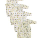 Unisex Newborn Baby 4 Piece Gown Set Nc_0765