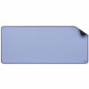 Logitech Desk Mat - Studio Series with Anti-slip Base, Spill-resistant Durable Design, Fine Weave Material, Lilac