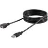 StarTech.com 6 ft Black USB 2.0 Extension Cable A to A - M/F - Image 2