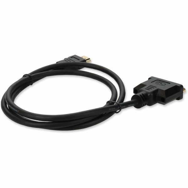 8in HDMI 1.3 Male to DVI-D Dual Link (24+1 pin) Female Black Cable For Resolution Up to 2560x1600 (WQXGA) - Image 5