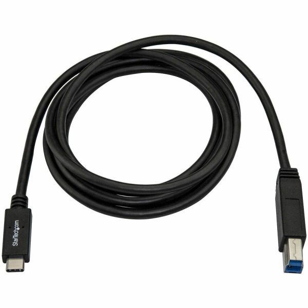StarTech.com 2m 6 ft USB C to USB B Printer Cable - M/M - USB 3.0 (5Gbps) USB B Cable - USB C to USB B Cable - USB Type C to Type B Cable - Image 5