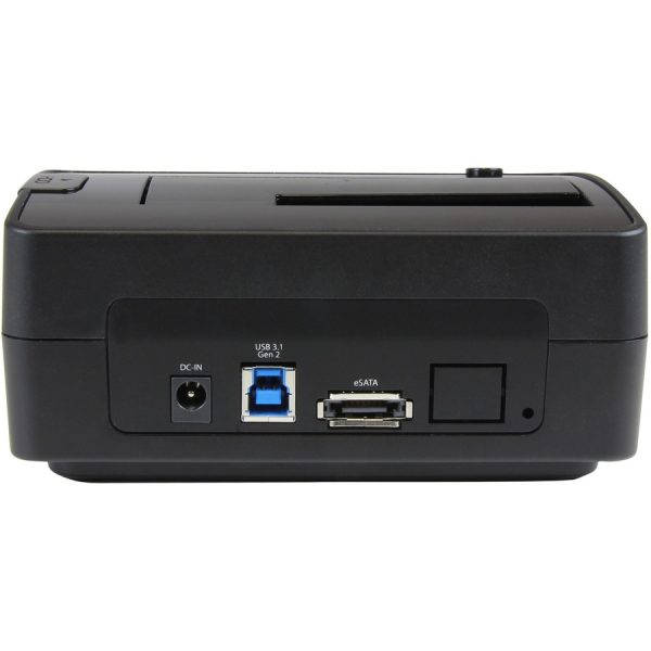 StarTech.com Single Bay USB 3.1 / eSATA to SATA Hard Drive Docking Station, USB 3.1 (10 Gbps)/eSATA Hard Drive Dock, 2.5/3.5" SATA HDD/SSD - Image 3