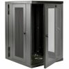 Eaton Tripp Lite Series SmartRack 18U UPS-Depth Wall-Mount Half-Height Rack Enclosure, Clear Acrylic Window, Hinged Back - Image 3