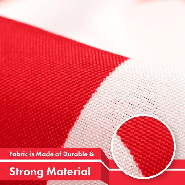 G128 5 Pack: Hong Kong Hong Konger Flag | 3x5 Ft | Printed 150D Polyester - Indoor/Outdoor, Vibrant Colors, Brass Grommets, Quality Polyester, Much Thicker More Durable Than 100D 75D Polyester - Image 4