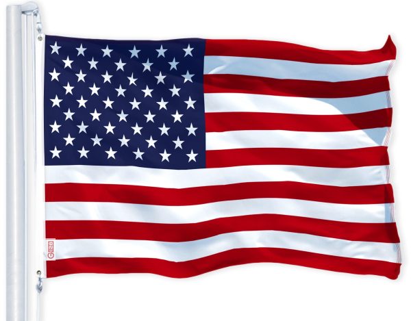 G128 Combo Pack: USA American Flag 3x5 Ft 150D Printed Stars & Virginia Flag 3x5 Ft 150D Printed - Image 6