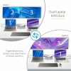 StarTech.com Dual-Laptop USB-C KVM Docking Station, Dual Monitor 4K 60Hz DisplayPort KVM Dock, 5x USB Hub, GbE, 90W/45W PD, Windows/Mac - Image 2