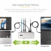 StarTech.com Dual-Laptop USB-C KVM Docking Station, Dual Monitor 4K 60Hz DisplayPort KVM Dock, 5x USB Hub, GbE, 90W/45W PD, Windows/Mac - Image 4