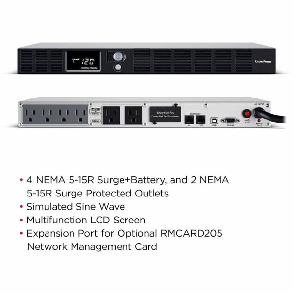 CyberPower OR1500LCDRM1U Smart App LCD UPS Systems - Image 2