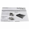 StarTech.com 2U 16in Universal Vented Rack Mount Cantilever Shelf - Fixed Server Rack Cabinet Shelf - 50lbs / 23kg - Image 4