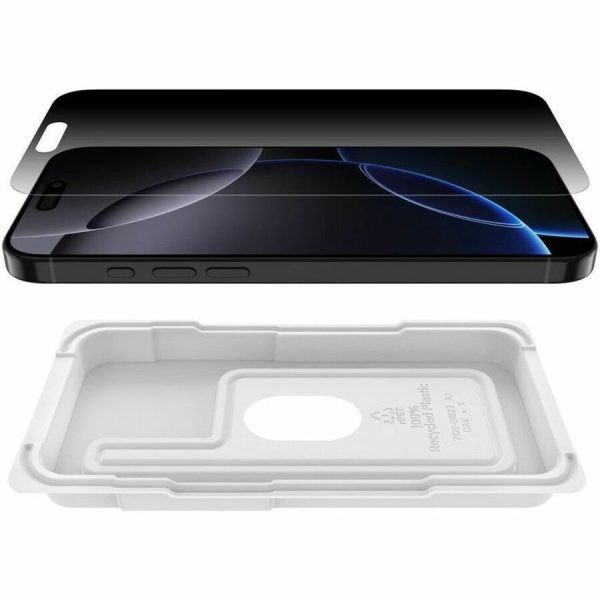 Belkin ScreenForce InvisiGlass Privacy Treated Screen Protector for iPhone 16 Pro Max - Image 10