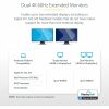 StarTech.com USB-C & USB-A Dock - Hybrid Universal Laptop Docking Station with Dual Monitor Display 4K 60Hz HDMI & DisplayPort - 60W PD - Image 4
