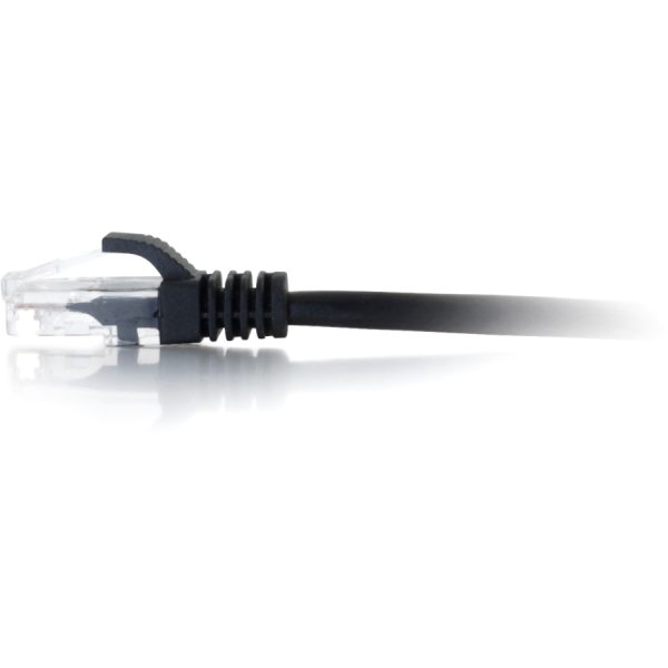 C2G 2ft Cat5e Snagless Unshielded (UTP) Network Patch Ethernet Cable-Black - Image 2