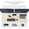 StarTech.com USB-C & USB-A Dock - Hybrid Universal Laptop Docking Station w/ 100W Power Delivery - Dual Monitor 4K 60Hz HDMI & DisplayPort - Image 2
