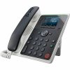 Poly Edge E220 IP Phone - Corded - Corded/Cordless - Bluetooth - Desktop, Wall Mountable - Black - Image 3