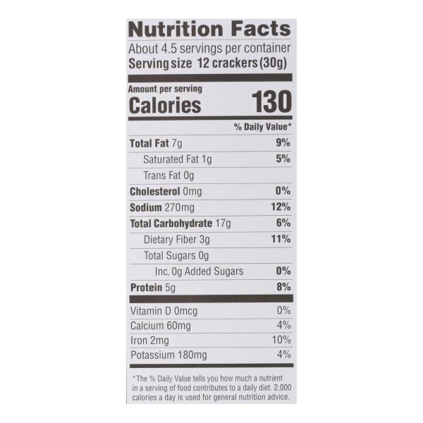 Mary's Gone Crackers - Cracker Rosemary - Case of 6 - 5.00 OZ - Image 3