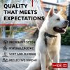 WAUDOG Recycled Cotton Dog Leash 6 Ft   10 Ft Eco Friendly Collar for Small Medium & Large Dogs   Reflective Dog Leash for Medium Dogs   Strong Leashes for Large Breed Dogs Puppy Leash for Small Dogs - Image 4