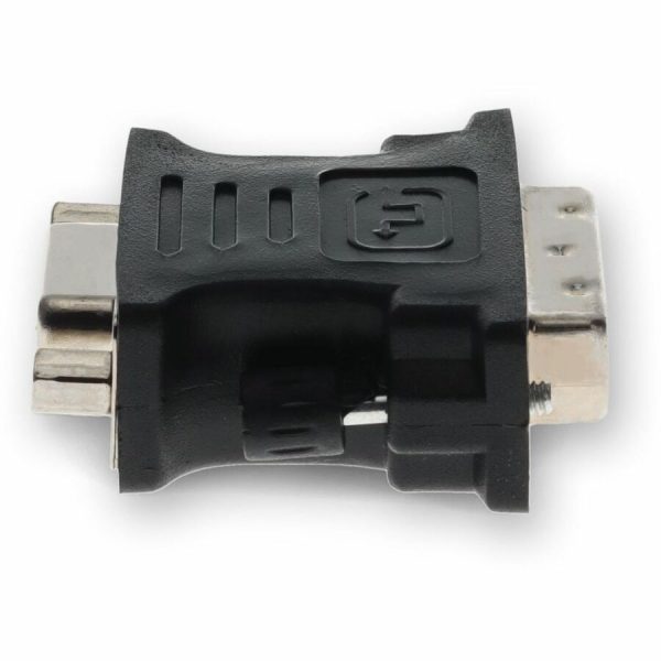 5PK DVI-I (29 pin) Male to VGA Female Black Adapters For Resolution Up to 1920x1200 (WUXGA) - Image 2