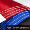 Blue Lives Matter Flag 2x3FT 3-Pack Embroidered Polyester By G128 - Image 5