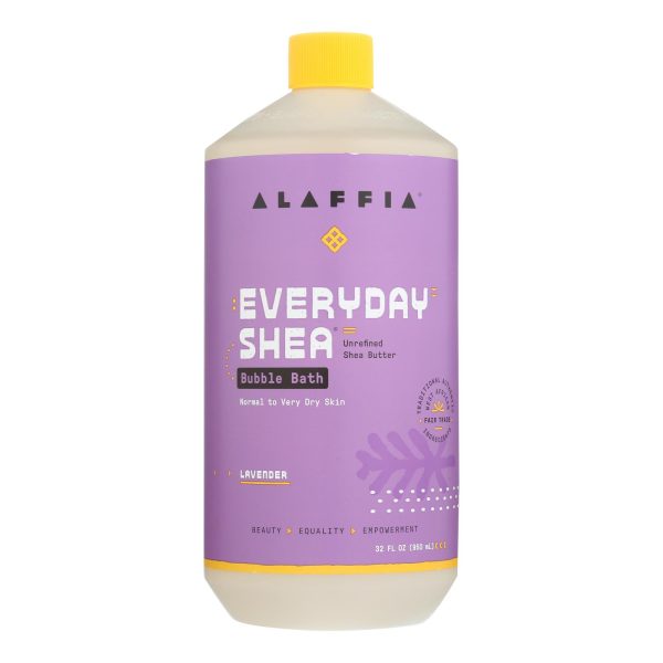 Alaffia - Everyday Bubble Bath - Lavender - 32 fl oz. - Image 2