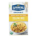 Lundberg Family Farms Organic Whole Grain Yellow Rice - Case of 6 - 6 oz.