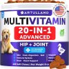 Dog Multivitamin Chewable with Glucosamine 20 in 1   Dog Vitamins and Supplements   Senior & Puppy Multivitamin for Dogs   Pet Joint Support Health   Immunity Mobility Gut Skin   120 Chews