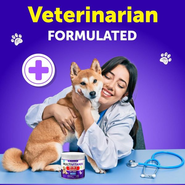 Dog Multivitamin Chewable with Glucosamine 20 in 1   Dog Vitamins and Supplements   Senior & Puppy Multivitamin for Dogs   Pet Joint Support Health   Immunity Mobility Gut Skin   120 Chews - Image 7