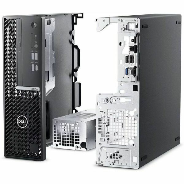 Dell OptiPlex 7000 7020 Desktop Computer - Intel Core i3 14th Gen i3-14100 - 8 GB - 256 GB SSD - Small Form Factor - Black - Image 3
