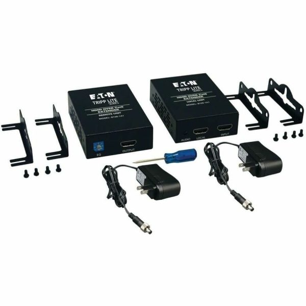 Eaton Tripp Lite Series HDMI over Cat5/6 Extender Kit, Box-Style Transmitter/Receiver for Video/Audio, Up to 150 ft. (45 m), TAA - Image 3