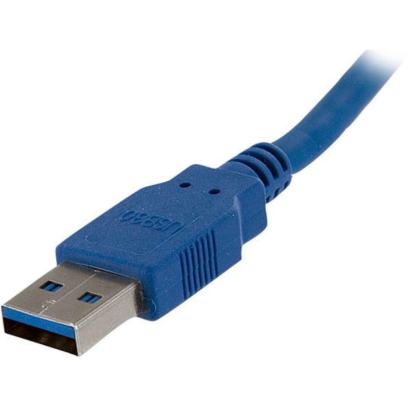 StarTech.com 1m Blue SuperSpeed USB 3.0 (5Gbps) Extension Cable A to A - M/F - Image 3